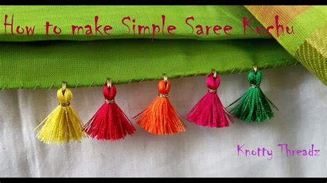 how to make saree kuchu